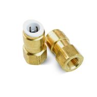 3/8" Tube x 1/4" Flare Female Connector