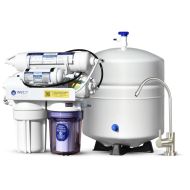 WECO TINY-150ALK Compact Undersink Reverse Osmosis Water Filtration System with pH Neutralizer Filter