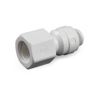 Quick Connect RO Drinking Water Faucet Adapter- 1/4" Tube x 7/16" FIP