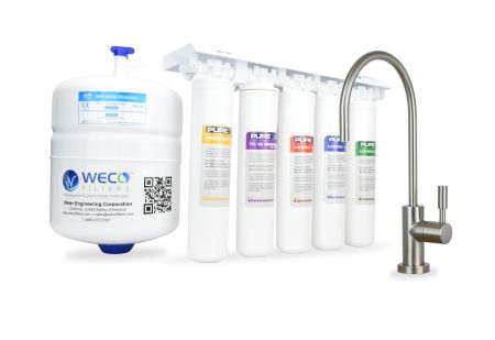 Weco Gmq 50x Compact Ez Twist Reverse Osmosis Water Purification System